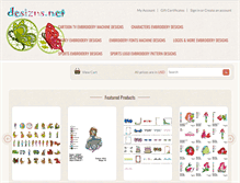 Tablet Screenshot of desizns.net